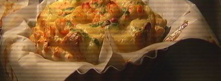 тарты с раковыми шейками и зеленью. Шаг 12