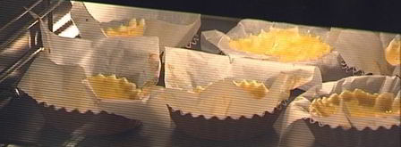 тарты с раковыми шейками и зеленью. Шаг 9