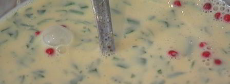 тарты с раковыми шейками и зеленью. Шаг 10