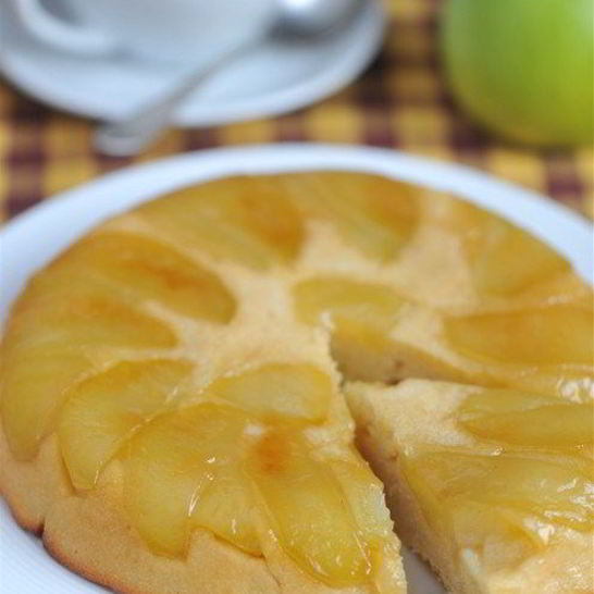 Рецепт яблочного тарта татен на сметанном тесте