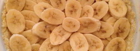 заливной банановый тарт. Шаг 2