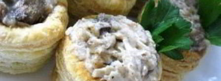 волованы с курицей. Шаг 5