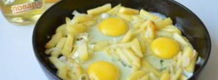деревенская яичница. Шаг 4