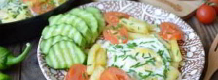 деревенская яичница. Шаг 7