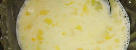 десерт сладкая яичница. Шаг 3