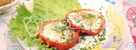 глазунья в перце. Шаг 6