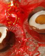 Глазунья в шоколаде