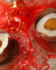 Глазунья в шоколаде