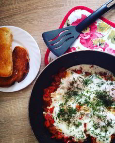 Израильская яичница Шакшука