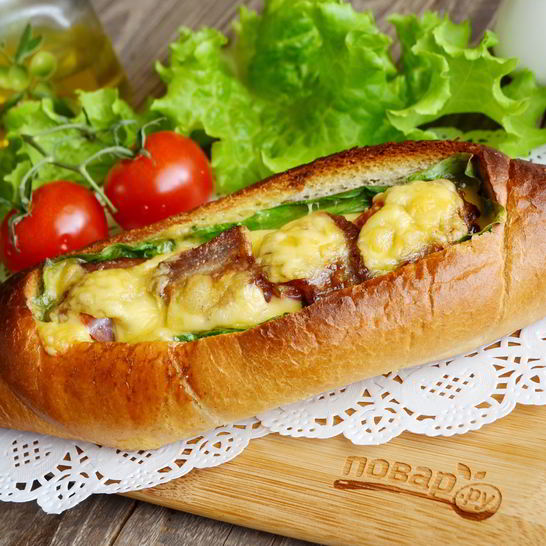 Рецепт сказочной булки с яичницей внутри