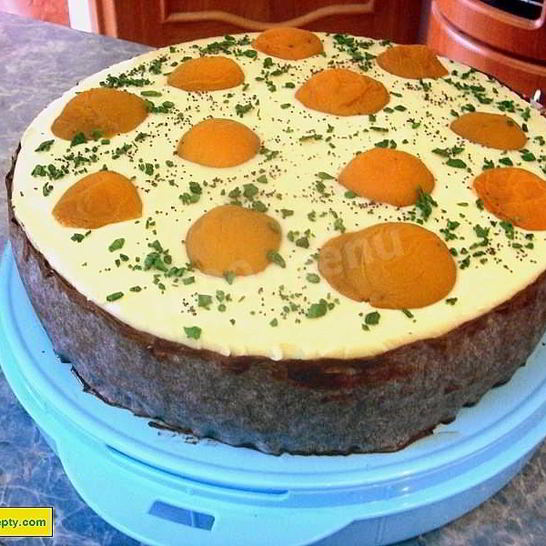 Рецепт торта яичница-глазунья