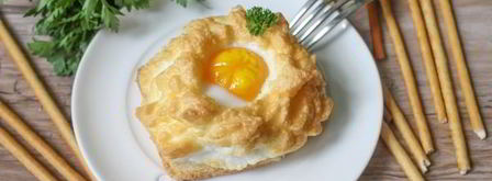 воздушная яичница. Шаг 10