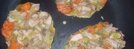 яичница фу йонг с китайской капустой. Шаг 4