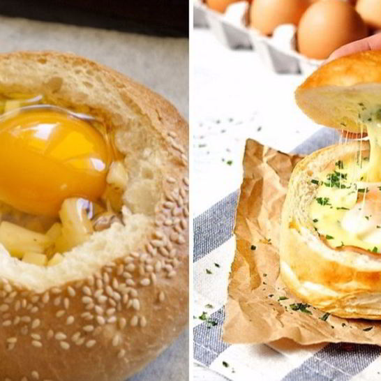 Рецепт яичницы на завтрак