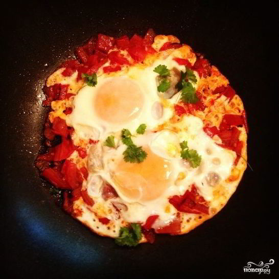 Рецепт яичницы по-еврейски