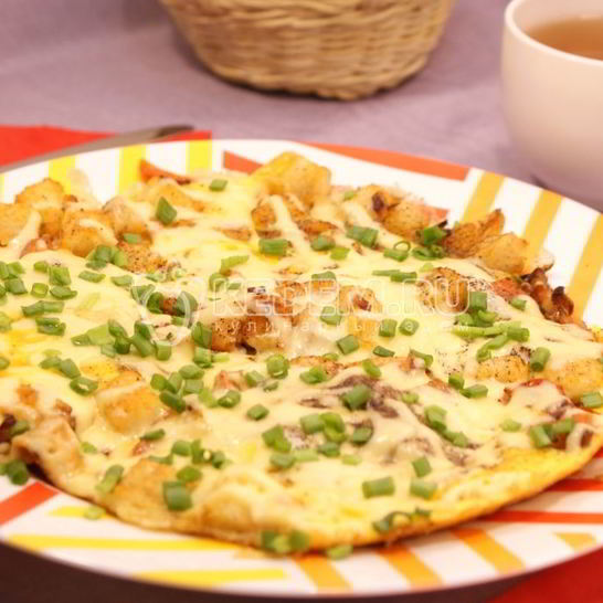 Рецепт яичницы по-французски