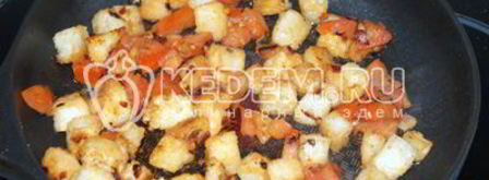 яичница по-французски. Шаг 5