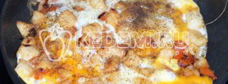 яичница по-французски. Шаг 6