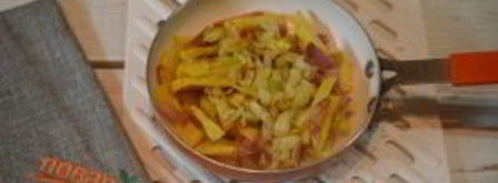 яичница по-испански. Шаг 4