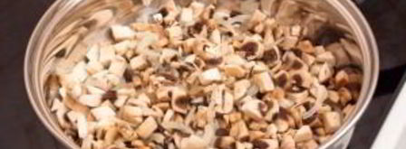 яичница с грибами. Шаг 4