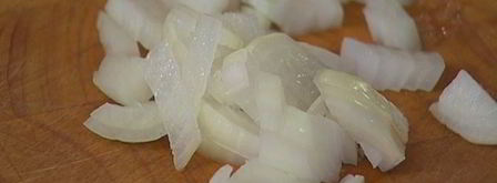 яичница с индейкой, картофелем и травами. Шаг 3