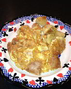 Яичница с хлебами