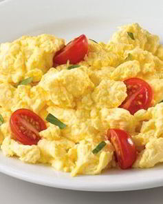 Яичница с молоком