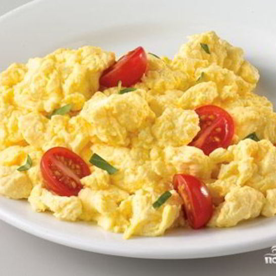 Рецепт яичницы с молоком