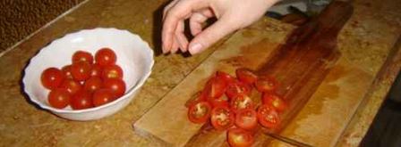 яичница с помидорами. Шаг 14