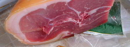 яичница с прошутто и зеленью. Шаг 2