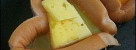 яичница с сосисками для романтического завтрака. Шаг 3