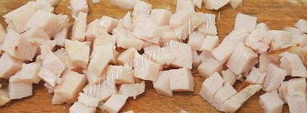 яичница с ветчиной и грибами запеченная в помидорах. Шаг 5