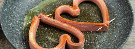 яичница сердце. Шаг 5