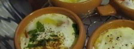 яичница в аэрогриле. Шаг 2