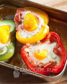 Яичница в духовке