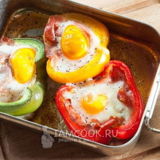 Рецепт яичницы в духовке