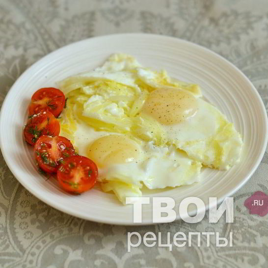 Рецепт яичницы в мультиварке