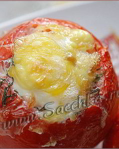 Яичница в томате