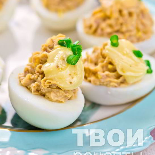 Рецепт яиц с печенью трески