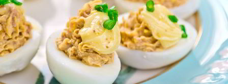 яйца с печенью трески. Шаг 5