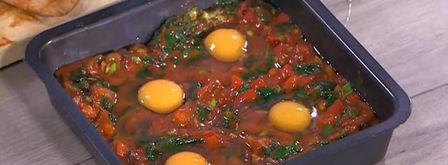 яйца, запеченные на испанский лад. Шаг 9