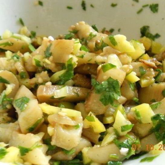 Рецепт закуски из баклажанов