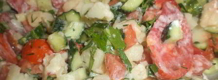 закуска из картофеля с селедкой. Шаг 5