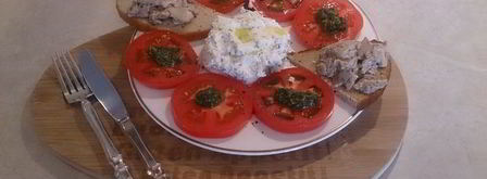 закуска из томатов и творога. Шаг 11