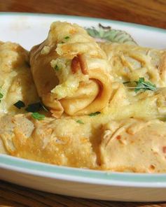 Закуска из цукини в блинчиках