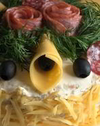 Закусочный торт Наполеон