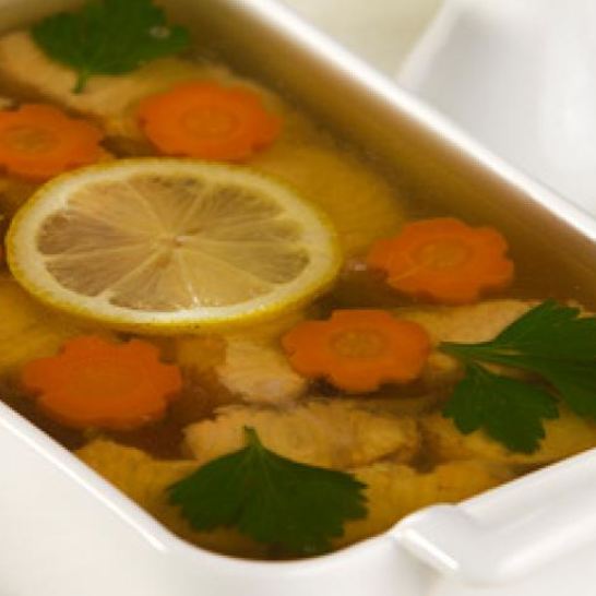 Рецепт заливного из семги