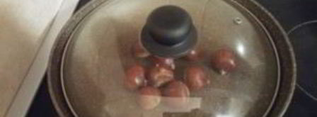 жареные каштаны. Шаг 2