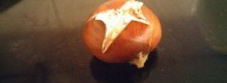 жареные каштаны. Шаг 3