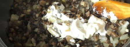 грибной жульен в булочке. Шаг 2